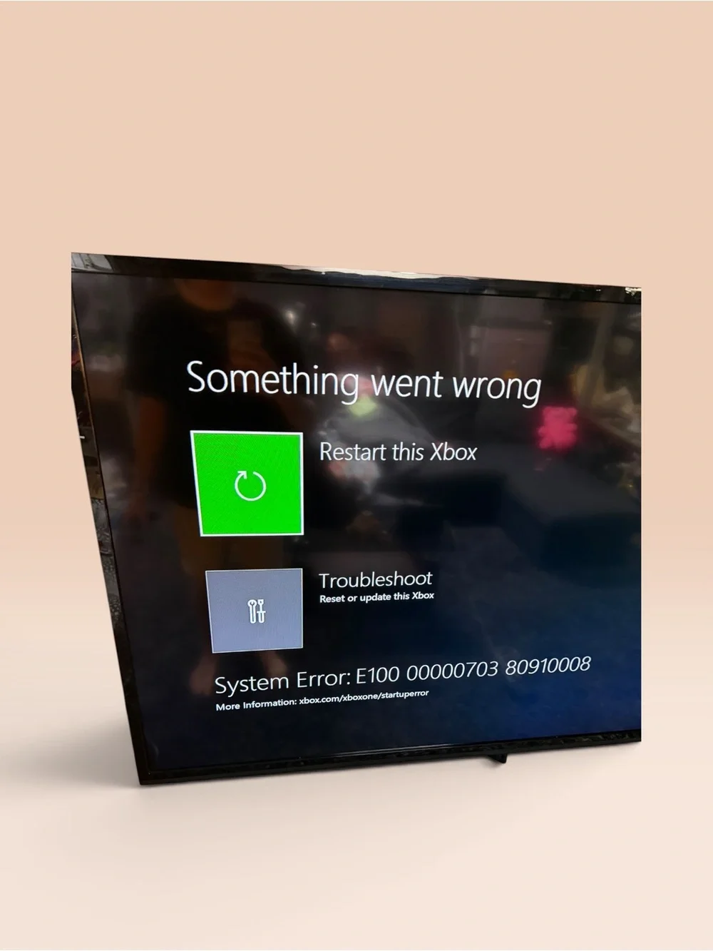 Xbox one x non working bc i tried to fix the broken disk drive…